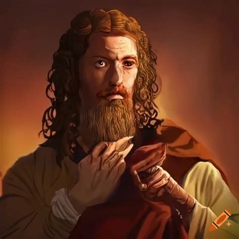 Digital art of king david's son absolom on Craiyon