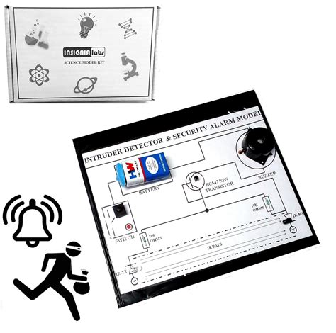 Buy INSIGNIA LABS - IR Infrared Intruder Security Alarm Circuit Science ...