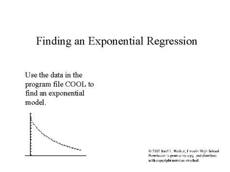 Image result for How to Do Exponential Regression