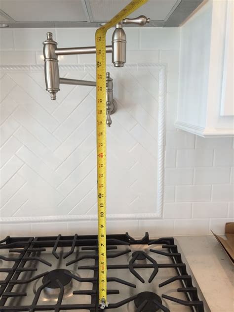 How High Do You Install A Pot Filler Faucet at Julie Holmes blog
