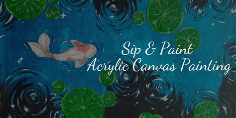 Sip & Paint Acrylic Canvas Painting workshops Event Tickets Bengaluru ...