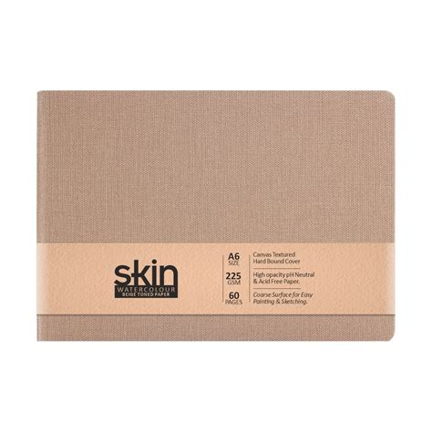 Anupam Skin Watercolour Beige Toned Paper 225 GSM Cold Press Surface ...