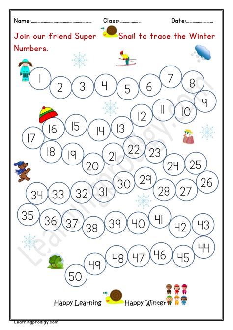 Winter Activities Worksheet 的图像结果