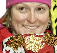 Image result for janica kostelic olympic medals