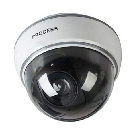 MexMy Realistic Fake Dummy Dome Security Camera, White : Amazon.in ...