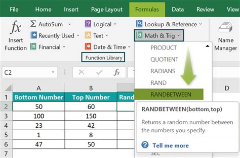 Image result for Random Between Number Excel Formula