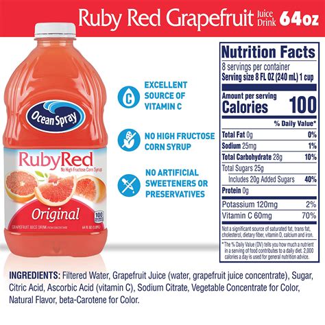 Grapefruit Juice Nutrition