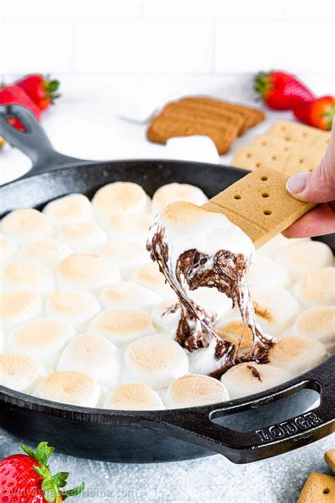 Quick and Easy Smores Dip Recipe (S'mores in the Oven)