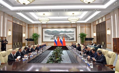Meeting with President of China Xi Jinping • President of Russia