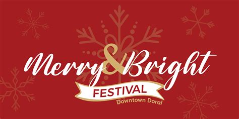 2022 Merry & Bright Festival At Downtown Doral Announced - Downtown Doral
