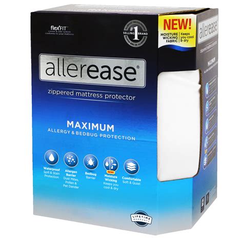 Allerease Maximum Mattress Protector - Full - Walmart.com - Walmart.com