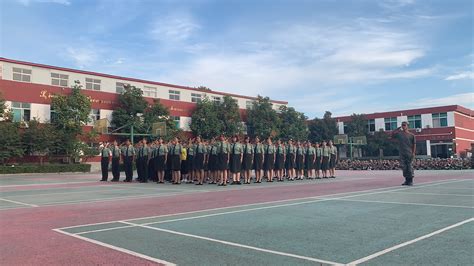 洛阳欧亚学校2019年高一新生军训-洛阳欧亚国际双语学校