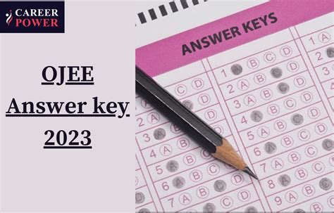 OJEE Answer Key 2023, Odisha JEE Answer Key PDF