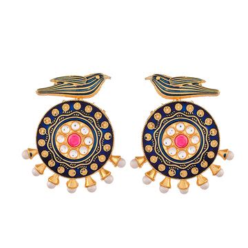 Shop Gold Plated & Artificial Earrings Online | Dastoor Jewels – Page 2 ...