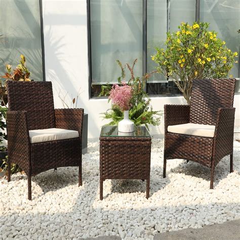 Green Line 4+1 Outdoor Indoor Patio Furniture Sets Rattan Chair Patio ...