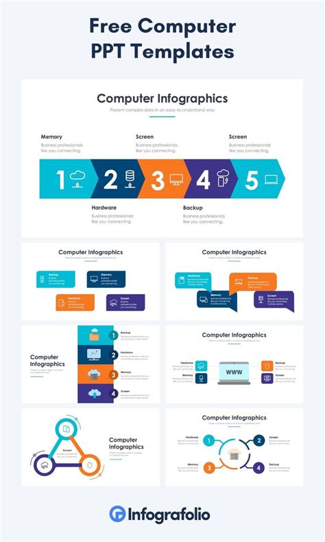 Computer PowerPoint Template 的图像结果