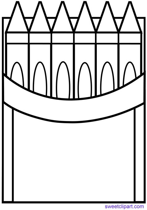 Crayon Coloring Pages