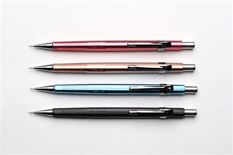 Pentel P207 Mechanical Pencil - 0.7mm - Metallic | Mechanical pencils ...