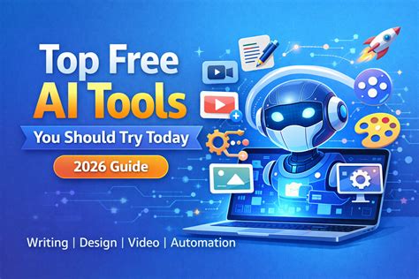 20+ Best Free AI Tools in 2026 (Boost Productivity & Save Time)