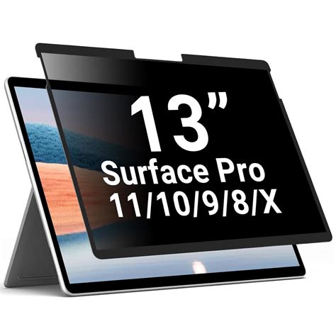 ZOEGAA Surface Pro 13 Privacy Screen, Compatible with Microsoft Surface ...