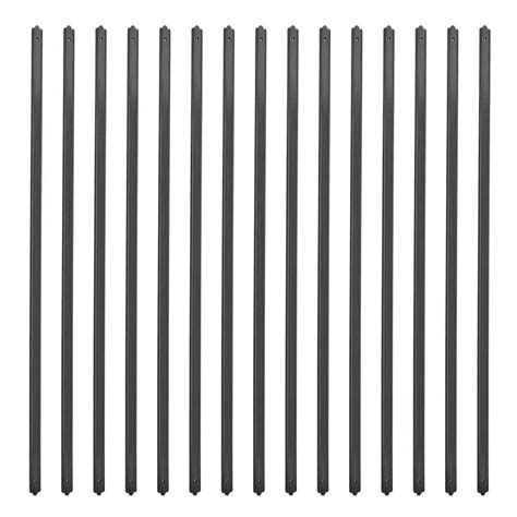 Ringhiera in alluminio 820 di fronte 50 ringhiera a ponte piatto ...