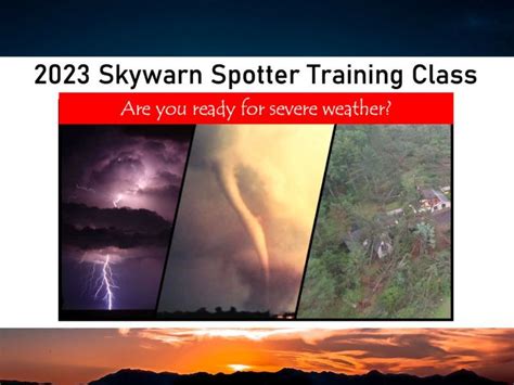 Image result for Skywarn Classes