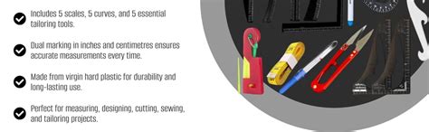 Artonezt Tailoring Stitching Black Fashion Designing Scale Pattern ...