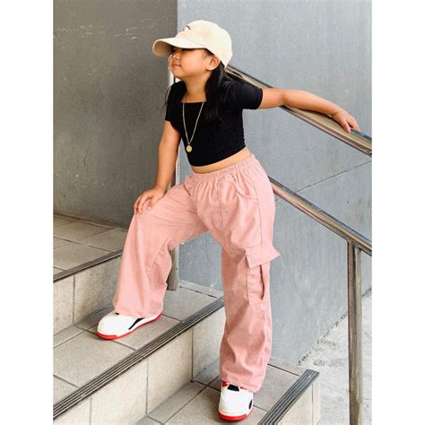 Cargo Pants // Kids 1-10yo // R21 | Shopee Philippines