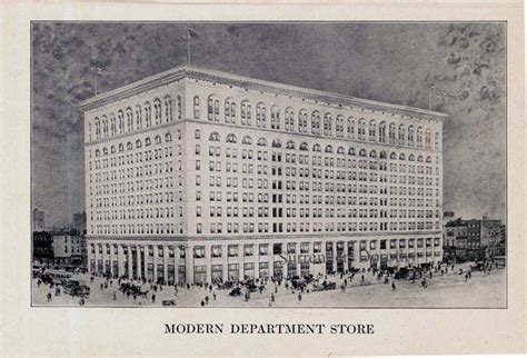 Gimbel's Department Store Manhattan New York 1912 Vintage Architecture ...
