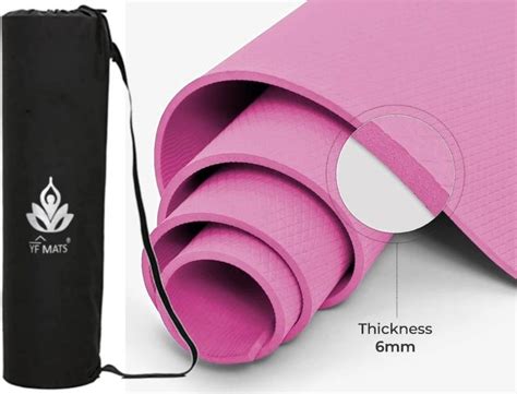 YFMATS 6MM(pink with cover) - Best Quality and Anti slip Eva Eco ...