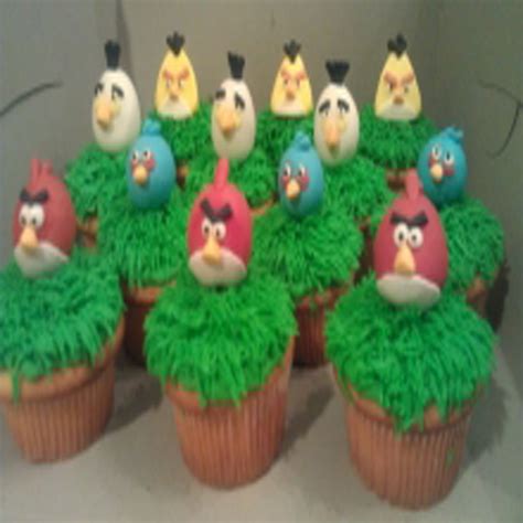 Angry Birds Cup Cakes( A) - Truffles Cake