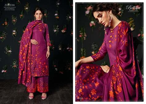 Wholesale ZUBEDA PASHMINA Suits Supplier, Dealer - MaaFashion