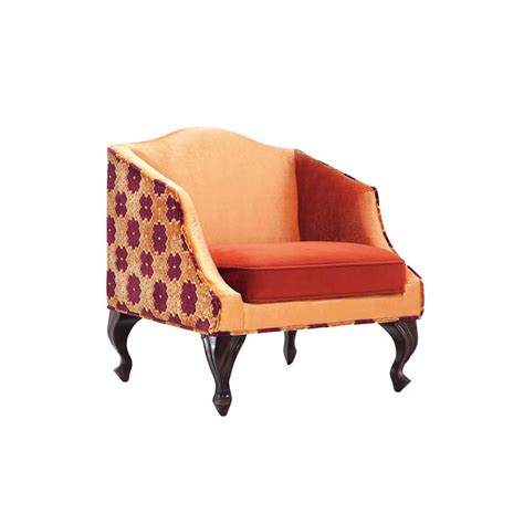 美式乡村布艺单人沙发法式复古做旧实木扶手椅书房休闲老虎椅-淘宝网 | Furniture, Chair, Home decor