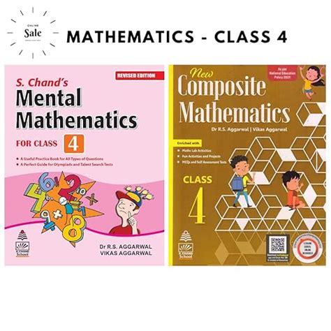 S. Chand's Mental Mathematics For Class 4 + New Composite Mathematics ...