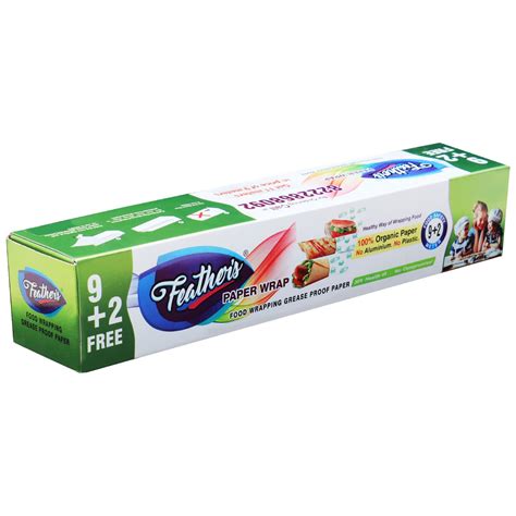 Feather's Multipurpose Food Wrapping Paper Eco-Friendly Food Grade ...