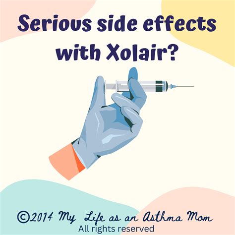 Problems with Xolair