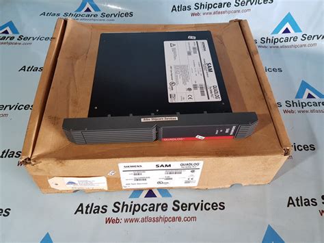 SIEMENS QUADLOG QLSAMBAN STANDARD ANALOG MODULE – Atlas Shipcare Services