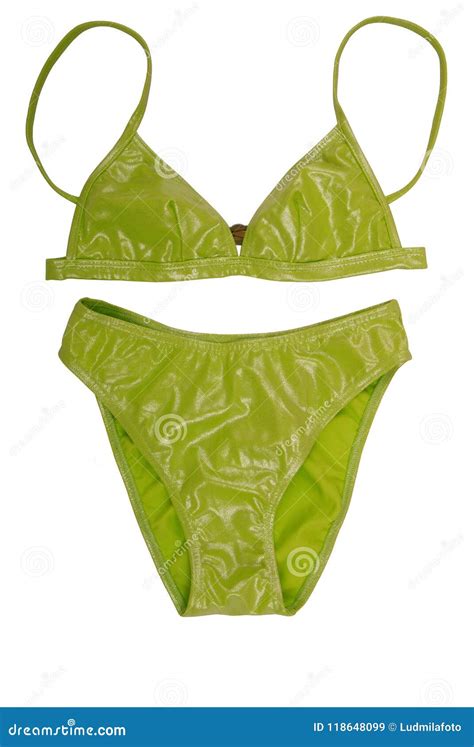 It is Light Green Bathing Suit. the Female Bathing Suit is on White ...