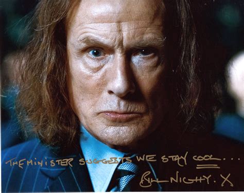 Bill Nighy - Signed Photo - Harry Potter and the Deathly Hallows: Part ...