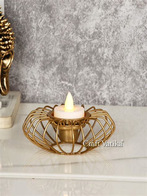 Buy CraftVatika Tealight Candle Holder for Home Decoration Candle ...