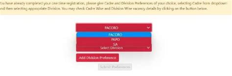 How to fill Division Allocation Form of CGL 2022 PA SA - SSCSPE.CO.IN