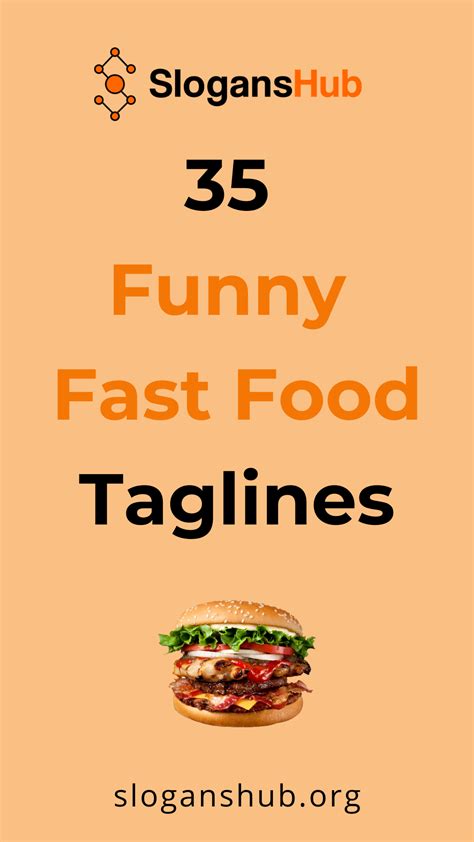 35 Funny Fast Food Slogans and Taglines