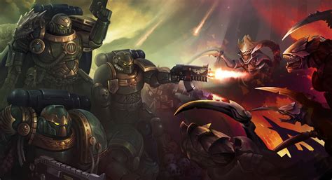 ArtStation - Warhammer 40k salamanders Fanart