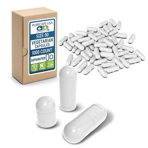 PurecapsUSA – Empty White Vegetarian and Vegan Capsules - Fast ...