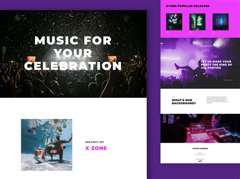 Image result for Personal Music Portfolio Website HTML CSS JavaScript and Nice Background