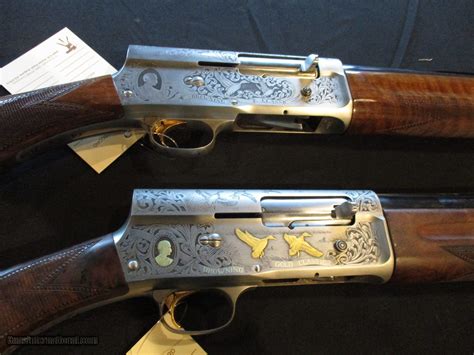 Browning Auto A 5 Classic and Gold Classic Pair with same Serial Number!