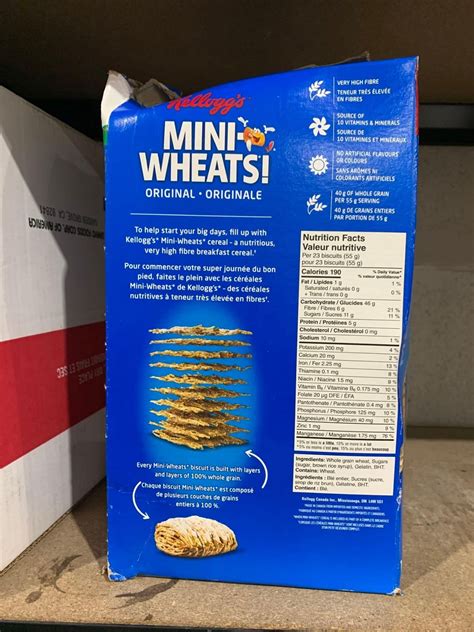 Kellogg's Mini Wheats Mega Original 1.6KG