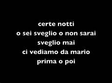 ligabue certe notti testo e certe notti ligabue con testo italian cards ligabue certe notti testo e certe notti ligabue con testo italian cards