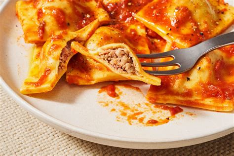 Meat Ravioli Filling Recipe - Domenica Marchetti