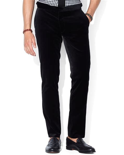 Men's Slim Fit Velvet Pants at Lee Porter blog